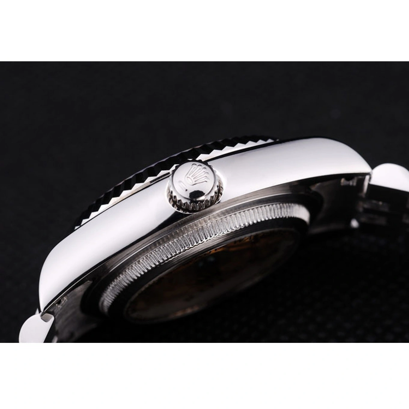 MiroTime 1028 Rolex Datejust Silver Dial Diamonds Ribbed Bezel 7455